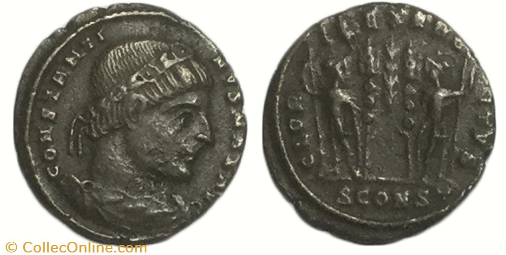 Centenionalis ou nummus CONSTANTIN Ier LE GRAND monnaie antique av jc ap romaine centenionalis ou nummus constantin ier le grand
