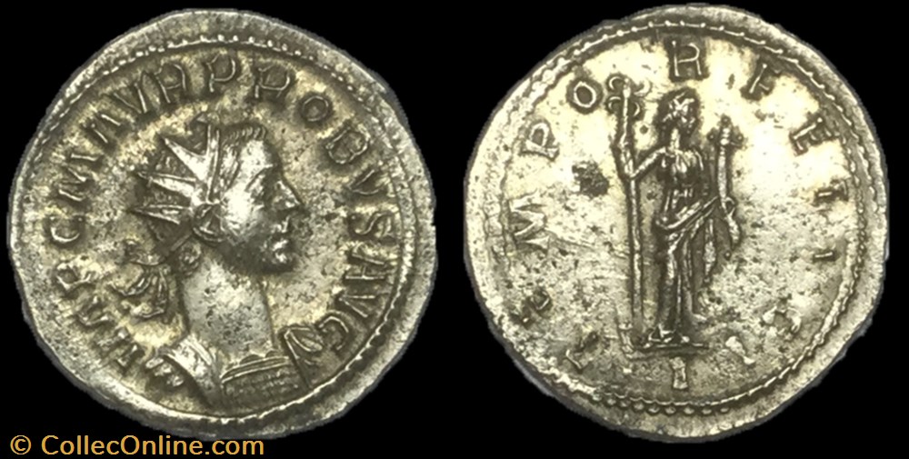 monnaie antique av jc ap romaine aurelianus probus