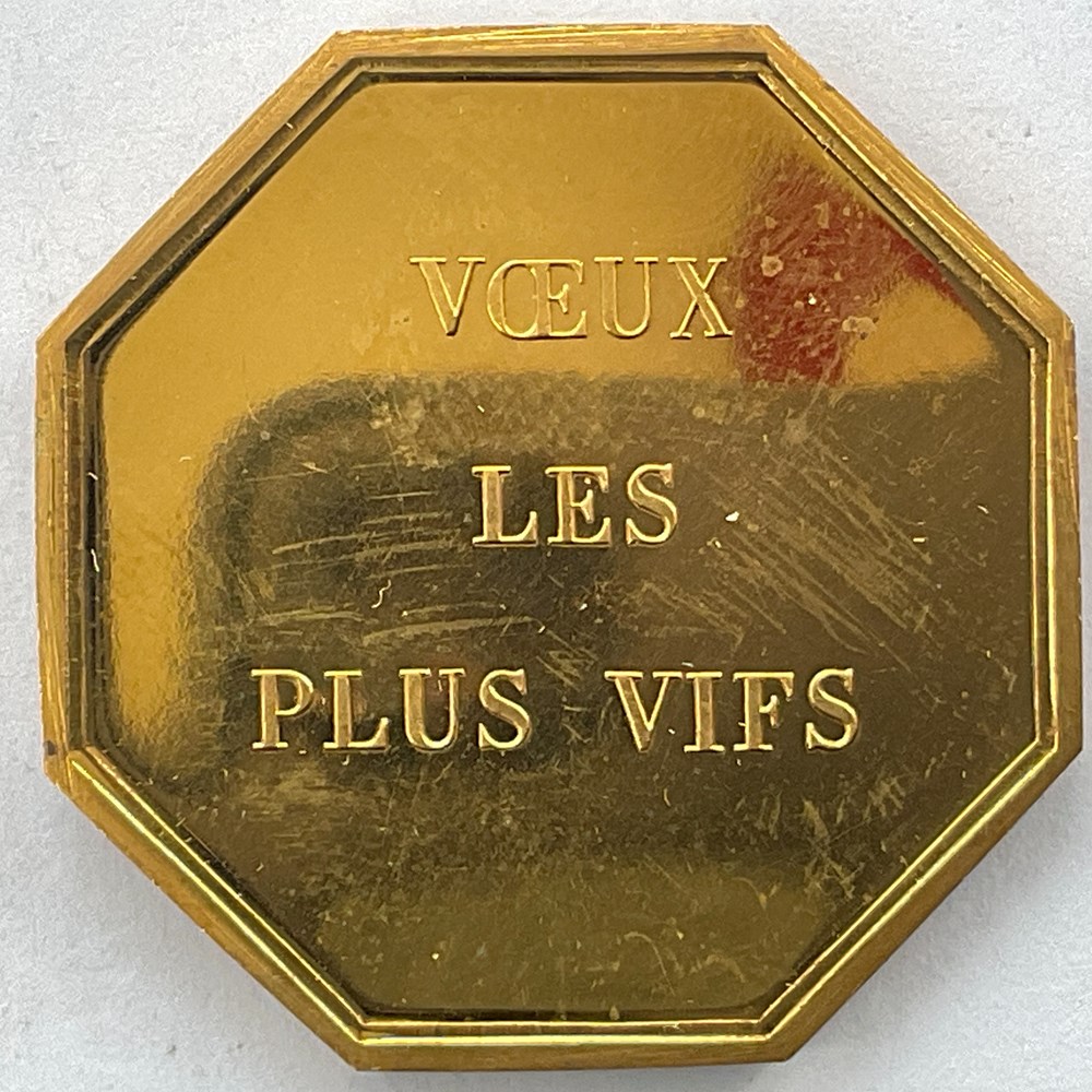 jeton de vœux les plus vifs medailles france jeton de v ux les plus vifs