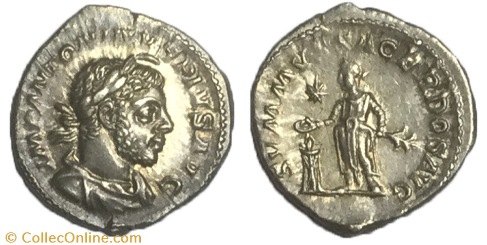monnaie antique av jc ap romaine denier elagabal
