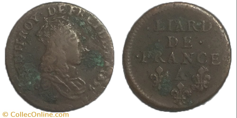 monnaie royale liard de france 1655 a