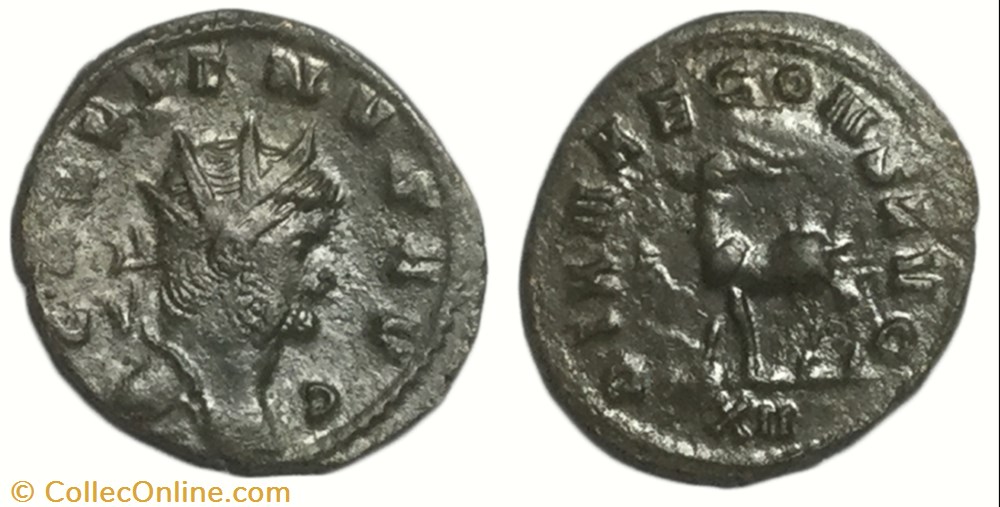 monnaie antique av jc ap romaine antoninien gallien