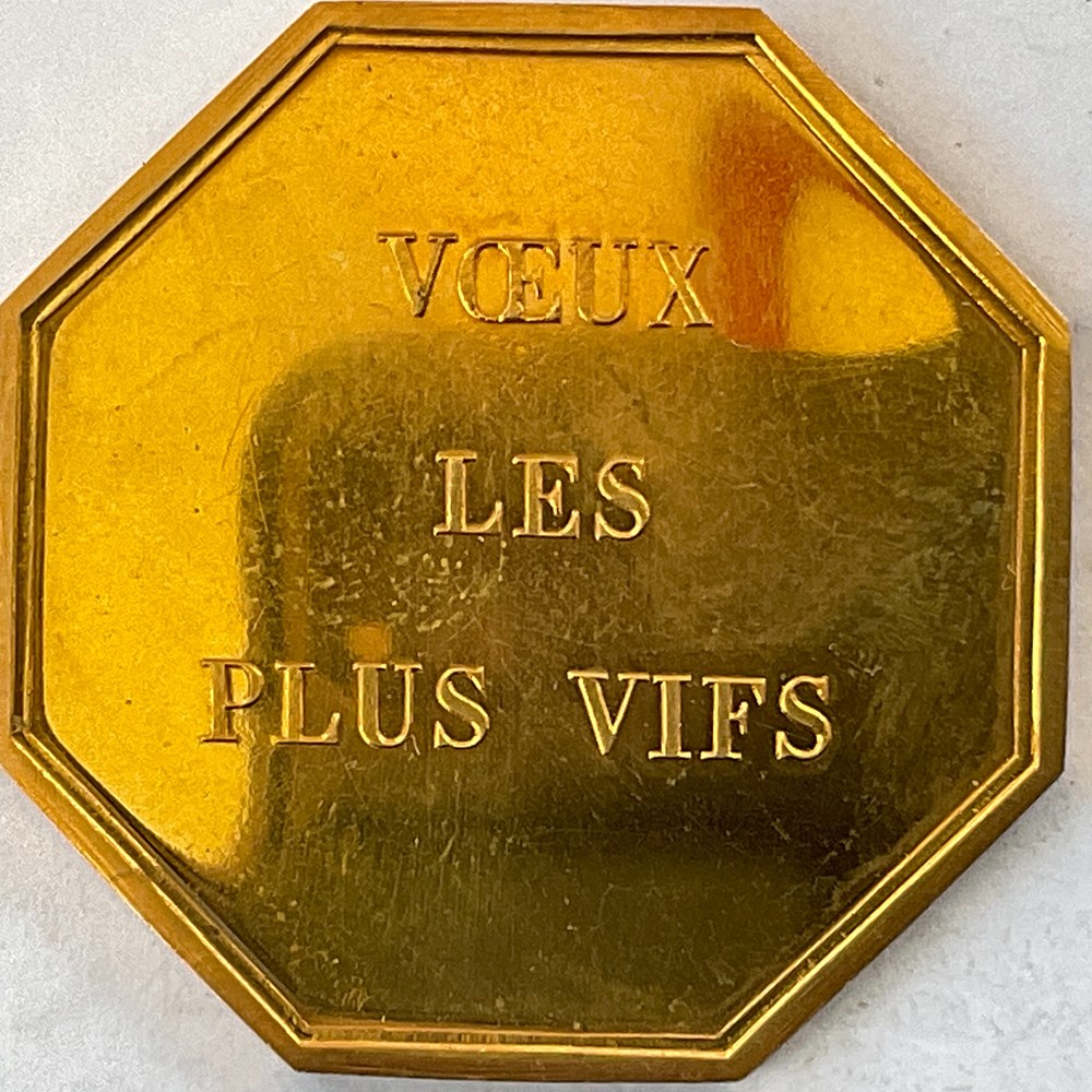 jeton de vœux les plus vifs monnaie de paris medailles france jeton de v ux les plus vifs monnaie de paris