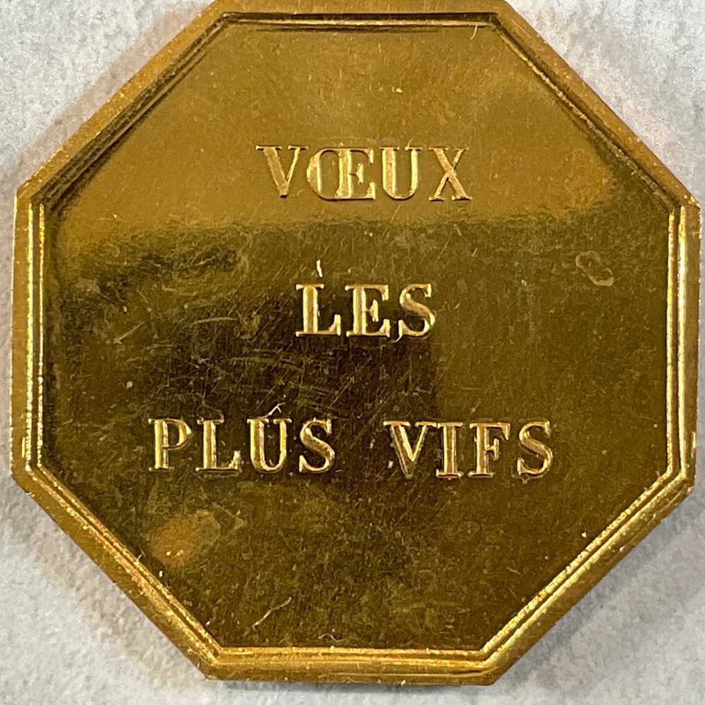 jeton de vœux les plus vifs medailles france jeton de v ux les plus vifs