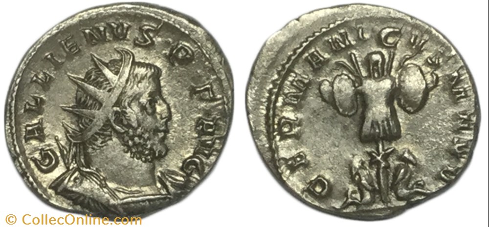 Antoninien GALLIEN monnaie antique av jc ap romaine antoninien gallien