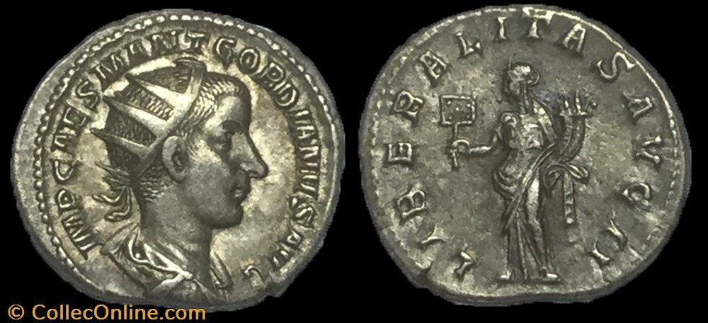 monnaie antique av jc ap romaine antoninien gordien iii