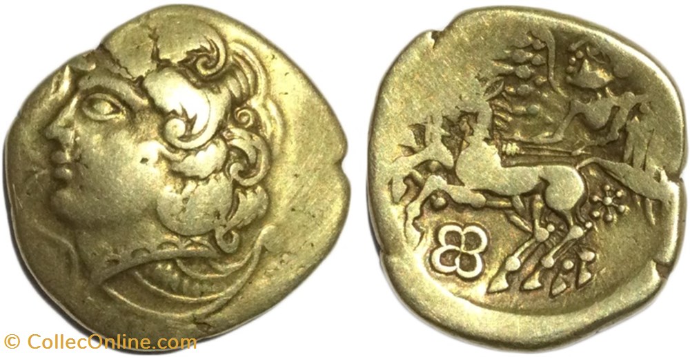 statère monnaies antiques celtes statere