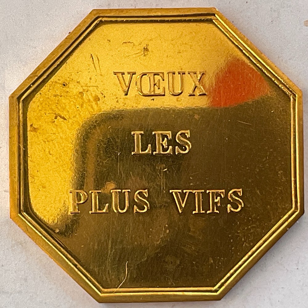 medailles france jeton de v ux les plus vifs monnaie de paris