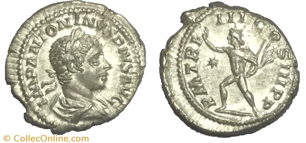 denier Elagabal monnaie antique av jc ap romaine denier elagabal
