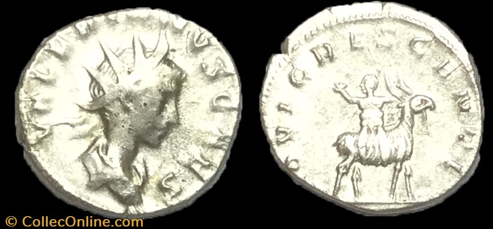 monnaie antique av jc ap romaine antoninien valerien ii