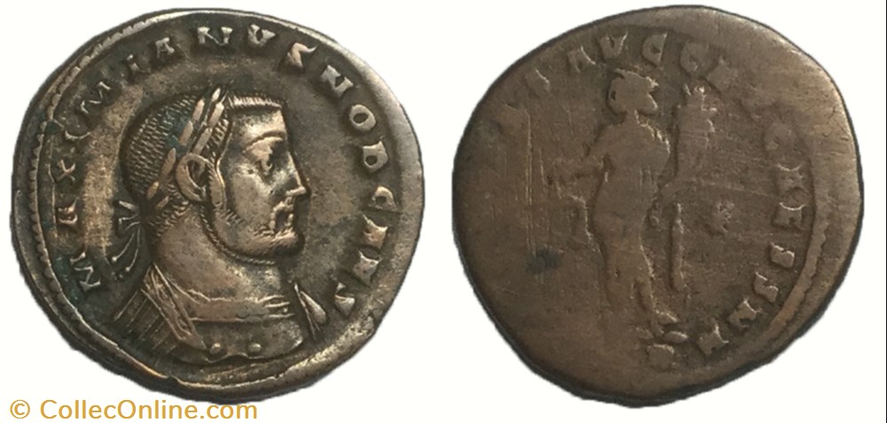 Follis ou nummus GALÈRE monnaie antique av jc ap romaine follis ou nummus galere