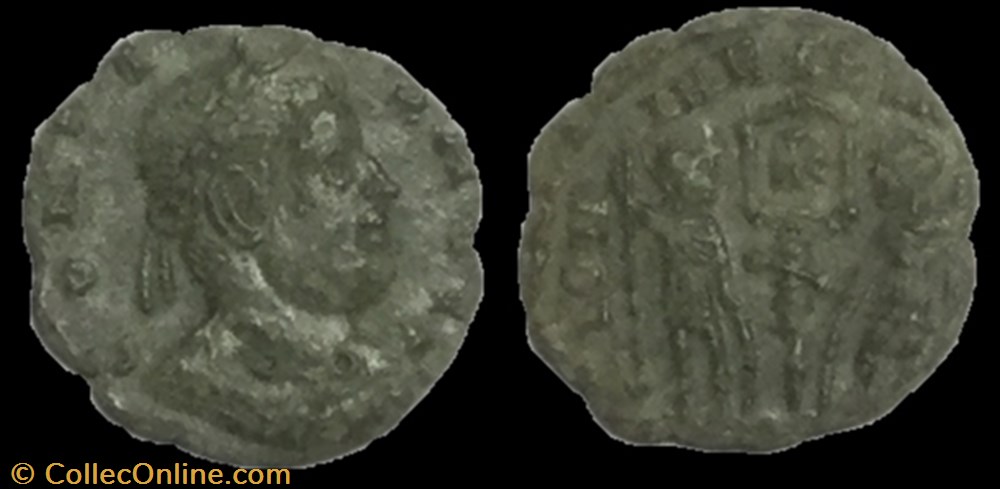 monnaie antique av jc ap romaine centenionalis ou nummus constans