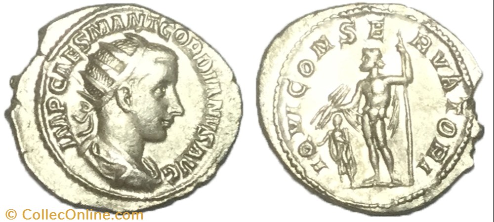 monnaie antique av jc ap romaine antoninien gordien iii