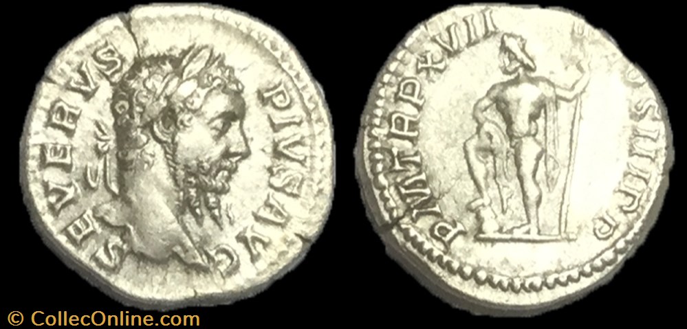 Denier SEPTIME SÉVÈRE monnaie antique av jc a ap romaine denier septime severe