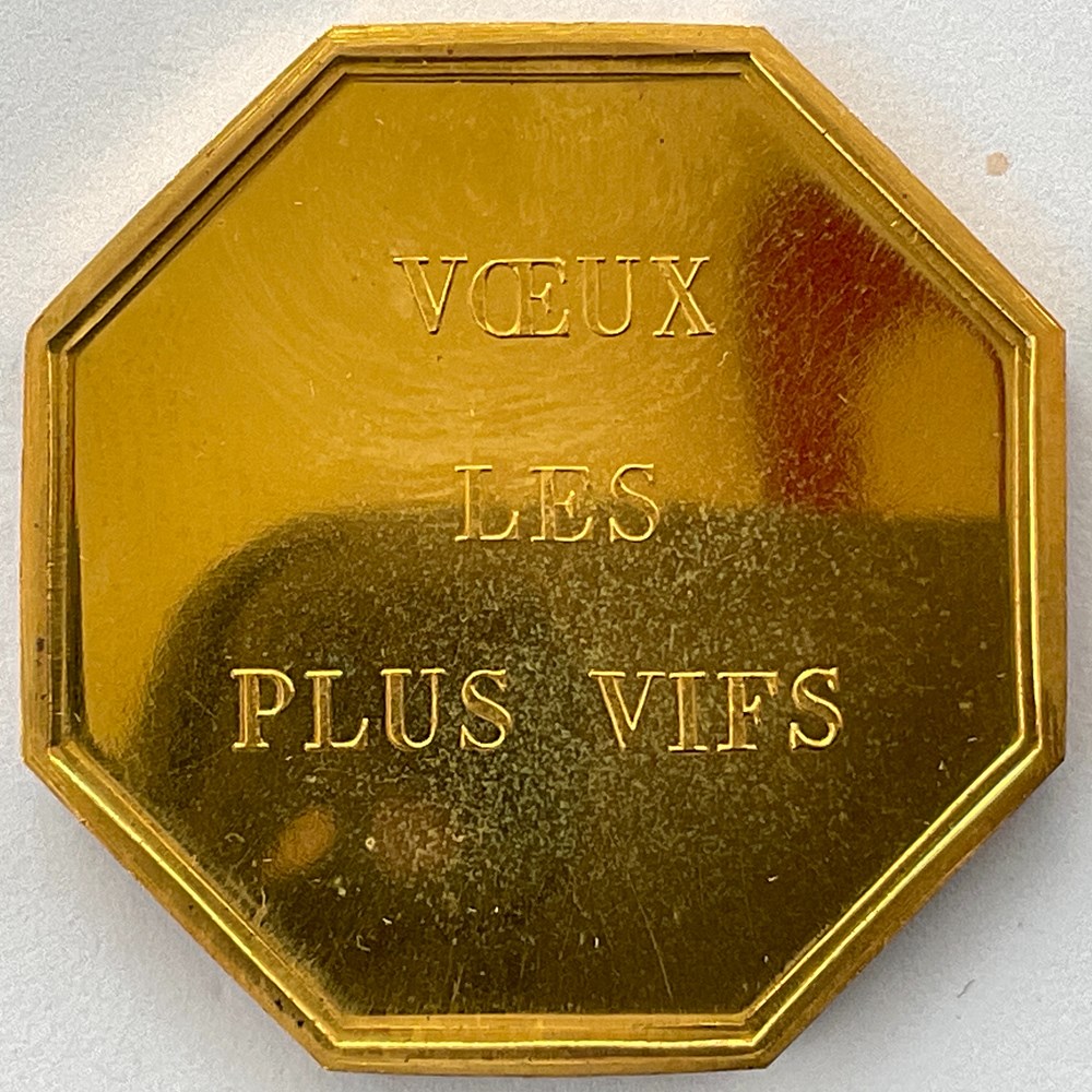 jeton de vœux les plus vifs medailles france jeton de v ux les plus vifs