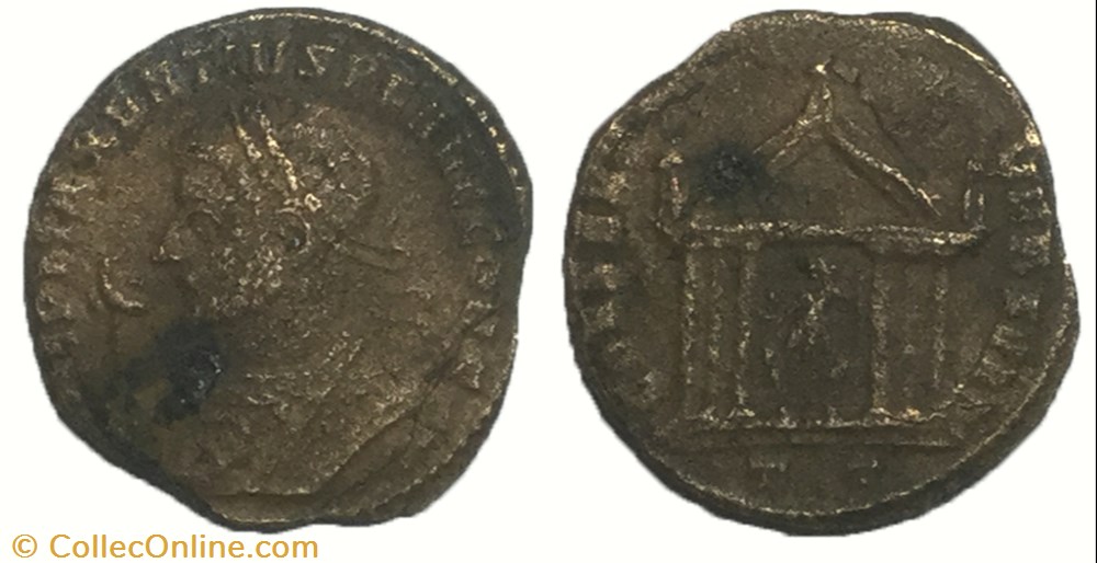 Follis ou nummus MAXENCE monnaie antique av jc ap romaine follis ou nummus maxence
