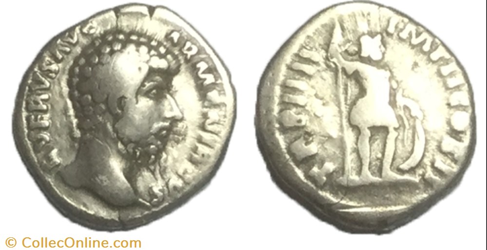 denier Lucius Verus monnaie antique av jc a ap romaine denier lucius verus