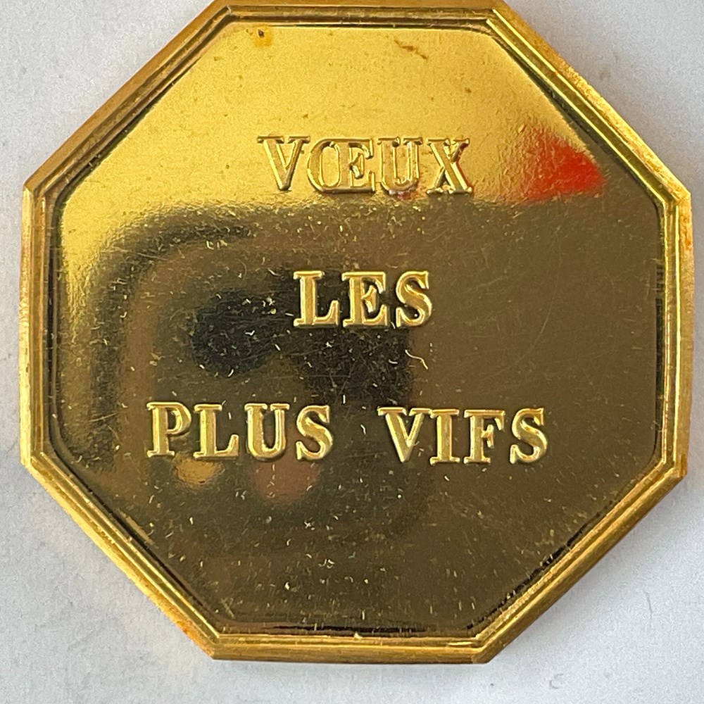 medailles france jeton de v ux les plus vifs