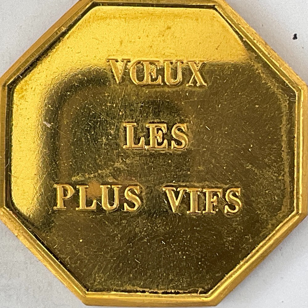jeton de vœux les plus vifs medailles france jeton de v ux les plus vifs