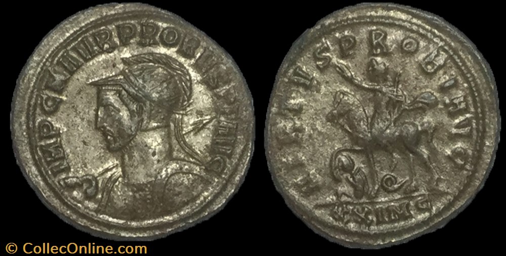 monnaie antique av jc ap romaine aurelianus probus