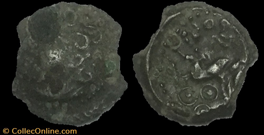 bronze monnaie antique av jc a ap gauloise bronze
