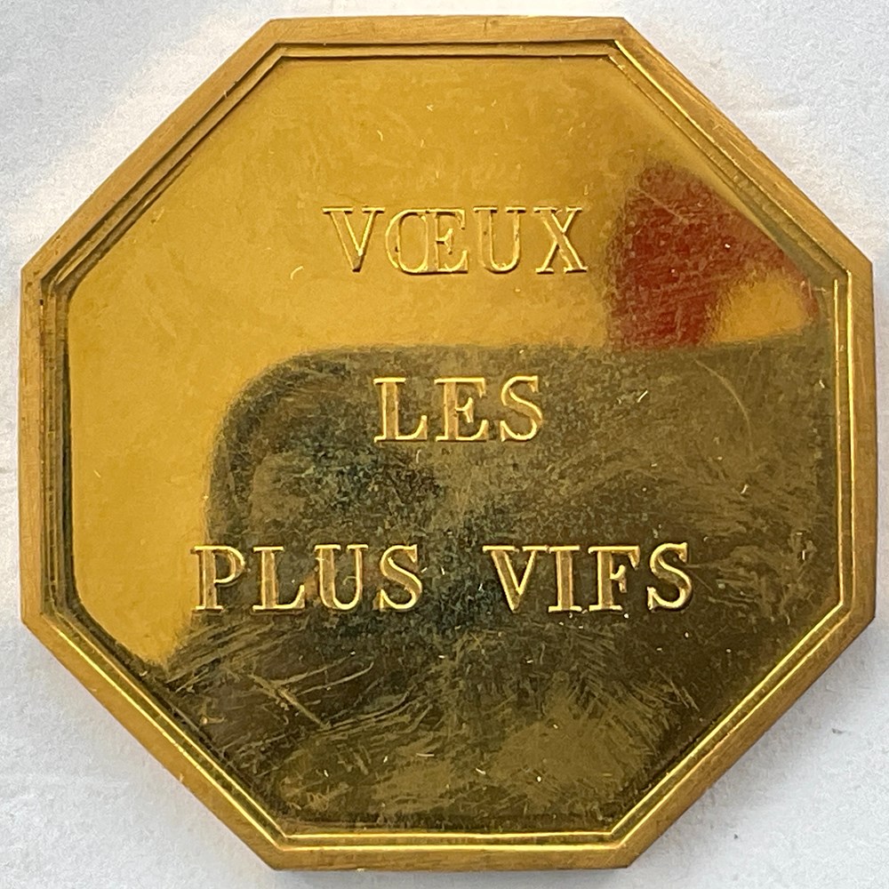 jeton de vœux les plus vifs medailles france jeton de v ux les plus vifs
