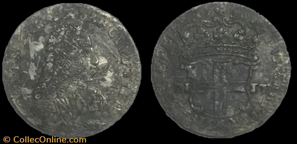 SAVOIE - DUCHÉ DE SAVOIE 5 soldi de 1733 de Charles Emmanuel III 1730,1755 monnaie france royale savoie duche de savoie 5 soldi de 1733 de charles emmanuel iii 1730 1755