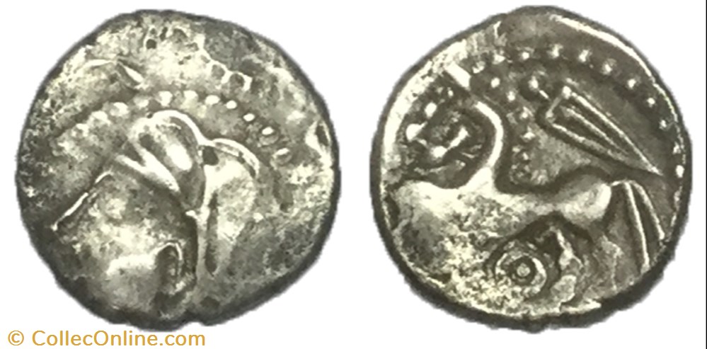 quinaire monnaie antique av jc ap gauloise quinaire