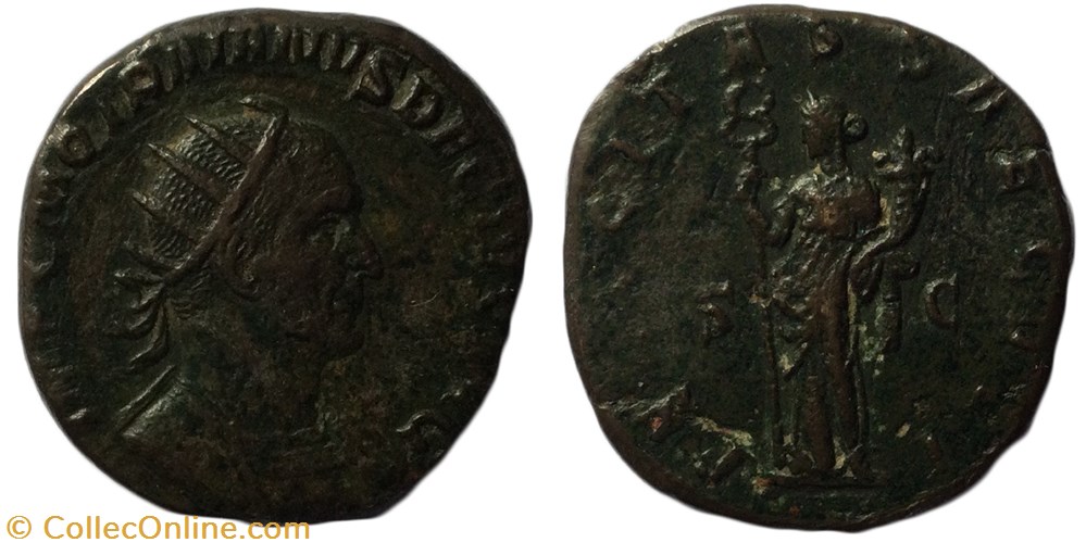 TRAJAN DÈCE Double Sesterce monnaies antiquite av jc ap romaines republicaines imperiales trajan dece double sesterce