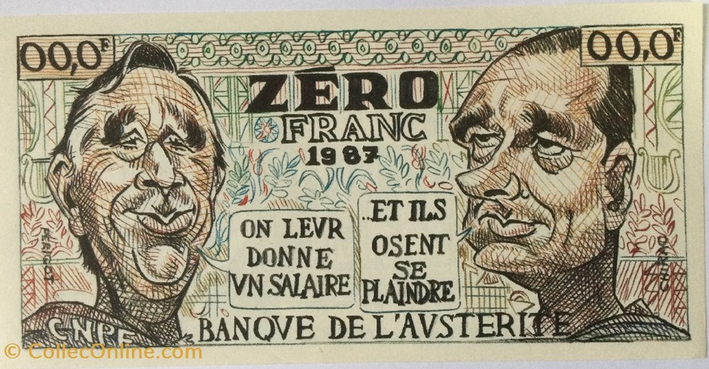 00,0 Franc FRANCE régionalisme et divers 1987 billets euros 00 0 franc france regionalisme et divers 1987