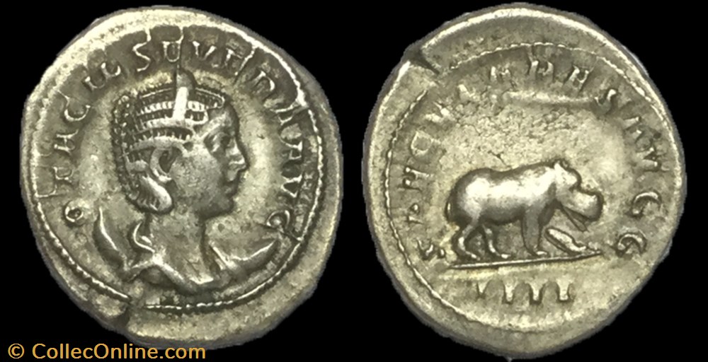 Antoninien OTACILIA SEVERA monnaie antique av jc ap romaine antoninien otacilia severa
