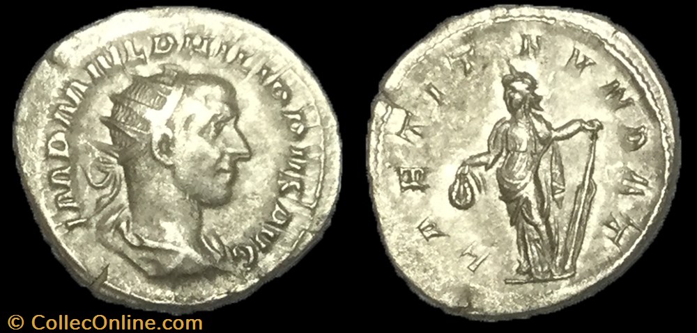 Antoninien PHILIPPE Ier L'ARABE monnaie antique av jc ap romaine antoninien philippe ier arabe