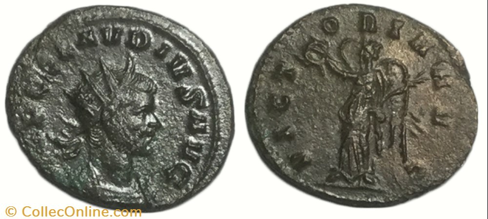 monnaie antique av jc ap romaine antoninien claude ii le gothique