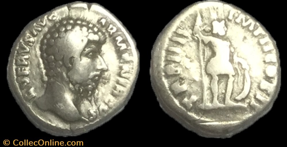 denier Lucius Verus monnaie antique av jc a ap romaine denier lucius verus