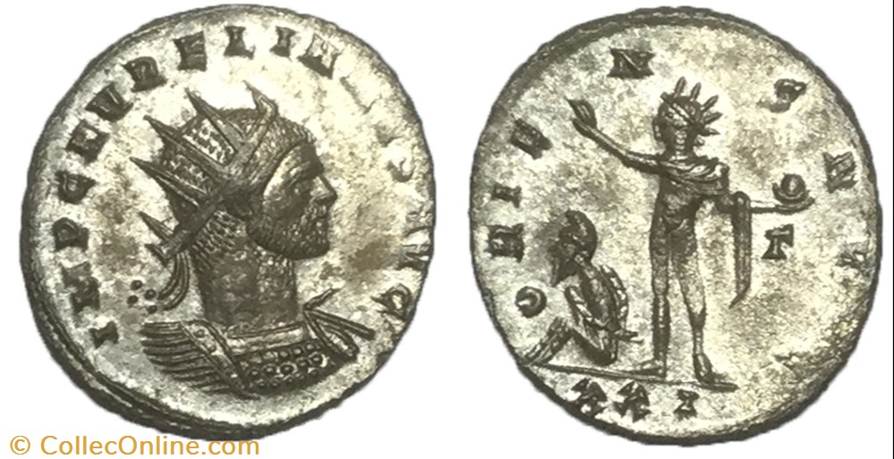Aurelianus AURÉLIEN monnaie antique av jc ap romaine aurelianus aurelien