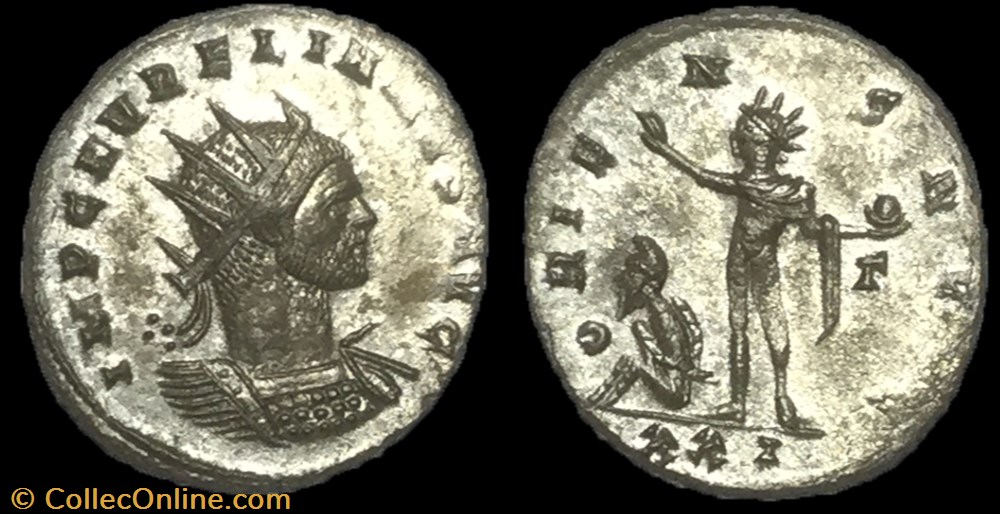 Aurelianus AURÉLIEN monnaie antique av jc ap romaine aurelianus aurelien