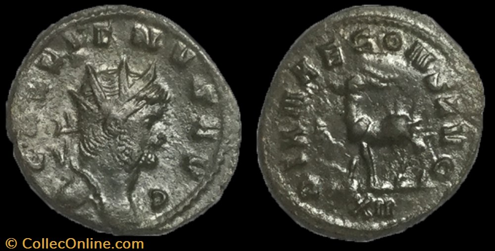 monnaie antique av jc ap romaine antoninien gallien