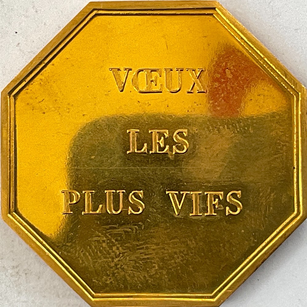 jeton de vœux les plus vifs medailles france jeton de v ux les plus vifs