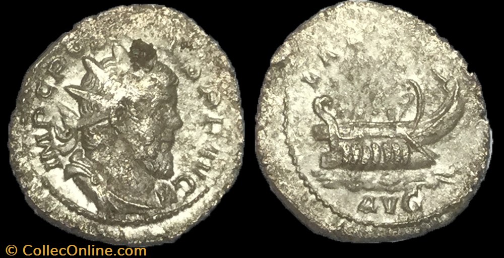 Antoninien POSTUME monnaie antique av jc ap romaine antoninien postume