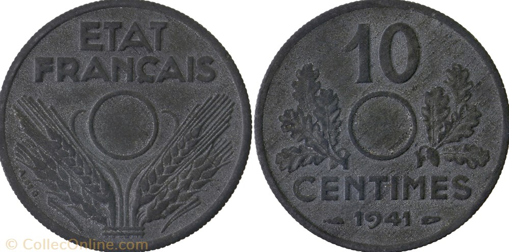 10 centimes état français non troué monnaie france moderne 10 centimes etat francais non troue