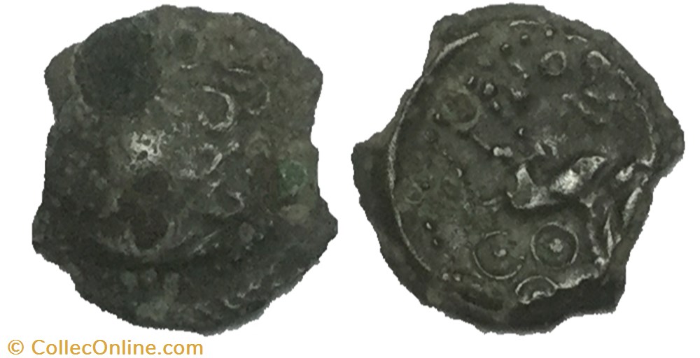 bronze monnaie antique av jc a ap gauloise bronze