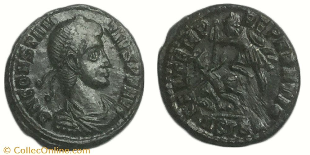Maiorina réduite CONSTANCE II monnaie antique av jc ap romaine maiorina reduite constance ii