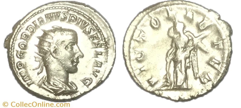 monnaie antique av jc ap romaine antoninien gordien iii