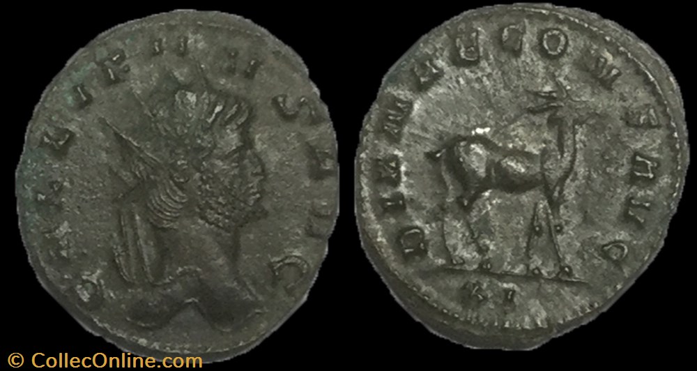 monnaie antique av jc ap romaine antoninien gallien