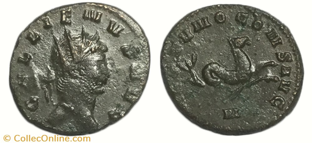 Antoninien GALLIEN monnaie antique av jc ap romaine antoninien gallien