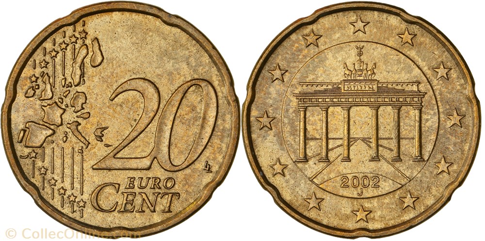 20 centimes monnaie euro a europe 20 centimes