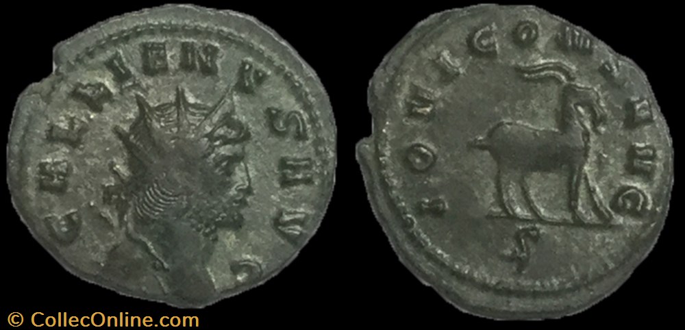 Antoninien GALLIEN monnaie antique av jc ap romaine antoninien gallien