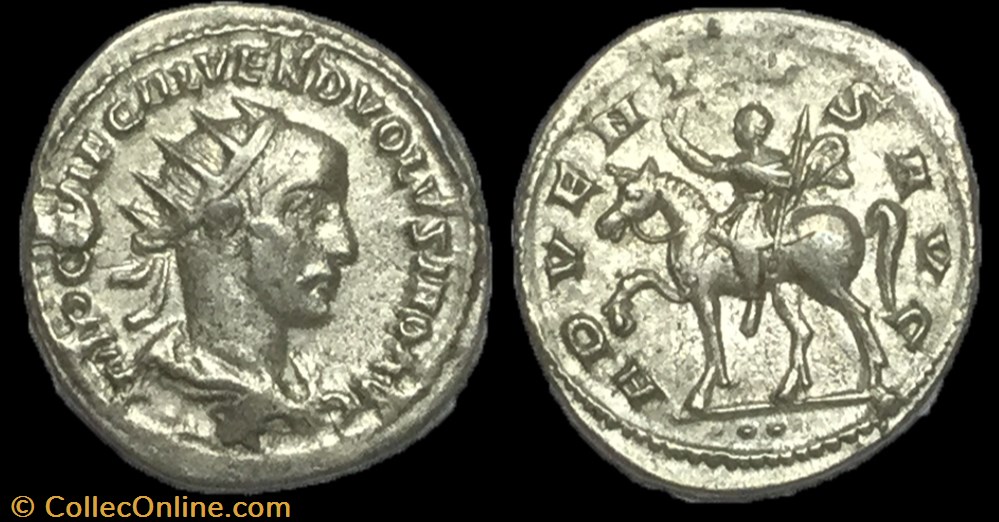 monnaie antique av jc ap romaine antoninien volusien