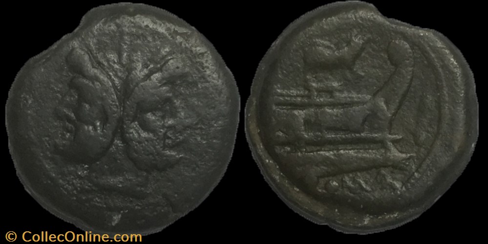 monnaie antique av jc ap republique romaine anonymes