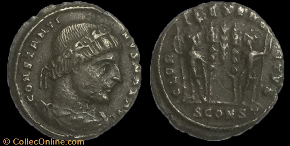 Centenionalis ou nummus CONSTANTIN Ier LE GRAND monnaie antique av jc ap romaine centenionalis ou nummus constantin ier le grand